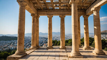 Fototapeta premium Beautiful Athens, Greece 
