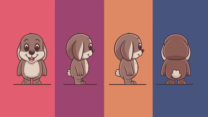 2d vector illustration for cartoon character design for kids and comic book stickers printing and cartoon movie 
