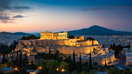 Fototapeta premium Beautiful Athens, Greece 
