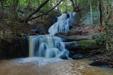 waterfall in the woods