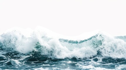 Ocean Waves Crashing