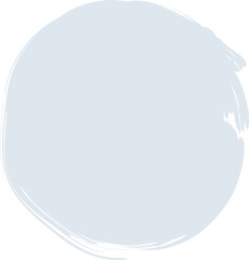 Brush Effect Abstract Circle Shape