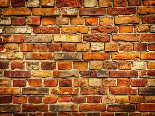 Obraz premium Rustic brick wall textures exude timeless elegance, featuring worn, weathered, and distressed surfaces perfect for adding vintage charm to graphic design, web backgrounds, and digital art.