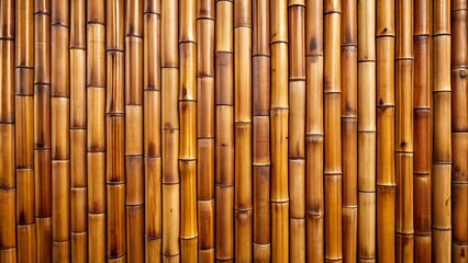 Fototapeta premium Brown bamboo wood background texture