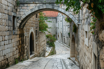 entrance to the old castle © Denis Tuev