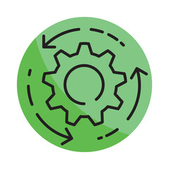 Implementation icon template