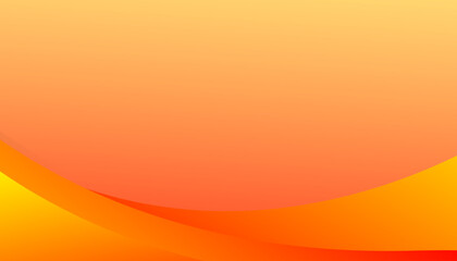  Yellow Orange Curve Gradient Background Design