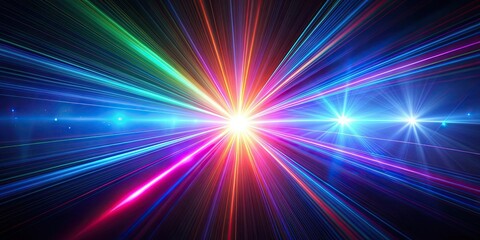 Abstract laser background with lens flare ambient light, abstract, laser, background, lens flare, ambient, light