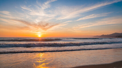 Naklejka premium Malibu, California 