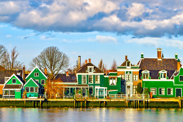 Fototapeta premium Zaanse Schans, Netherlands