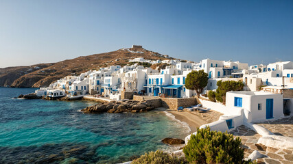 Fototapeta premium Beautiful Mykonos, Greece 