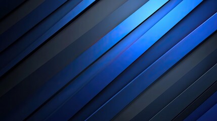 Obraz premium Abstract blue diagonal stripes. This image can be used as a background for a website or presentation about technology, business or finance.