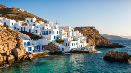 Fototapeta premium Beautiful Mykonos, Greece 