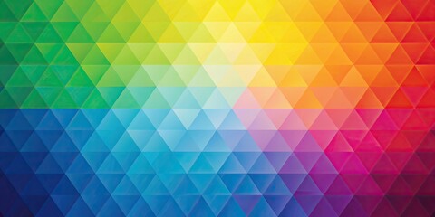 Obraz premium Multicolor gradient background with geometric shapes perfect for banners, presentations, advertisements, abstract, vibrant