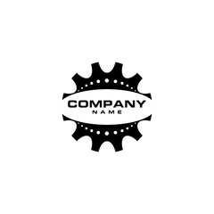 mechanical gear logo