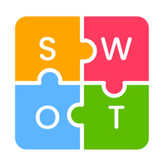 Bussines Development, SWOT Analysis Icon