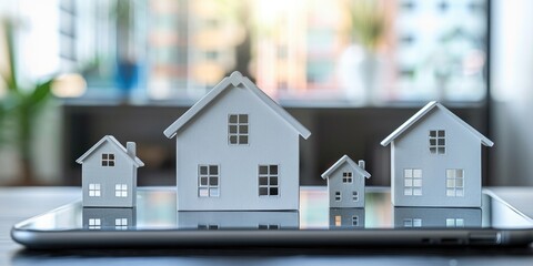 Online real estate property search and web listing