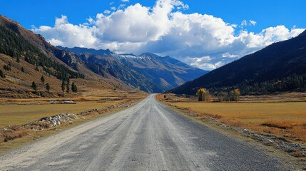 Fototapeta premium Scenic Mountain Road