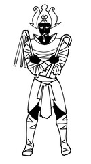 エジプトの神-オシリス