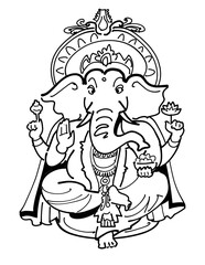 ヒンドゥー教の神-ガネーシャ