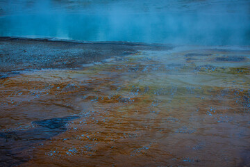 Grand Prismatic Spring in Yellowstone National Park