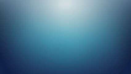 Obraz premium Smooth gradient of deep to lighter blue, evoking a sense of calm depth.