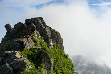 日本の岩山