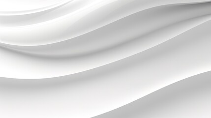 Abstract white background with curved lines.