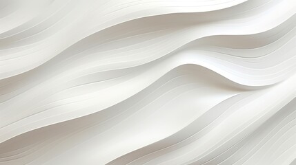 Obraz premium Abstract white background with curved lines.