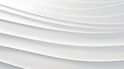 Obraz premium Abstract white background with curved lines.