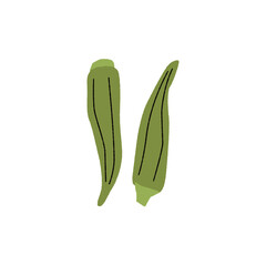 食物繊維の多い食物_オクラ