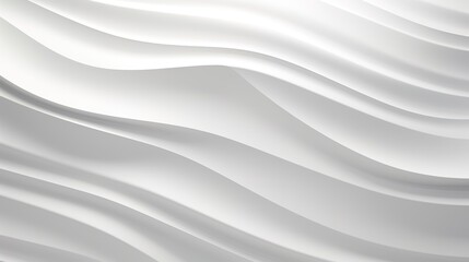 Fototapeta premium Abstract white background with flowing lines.