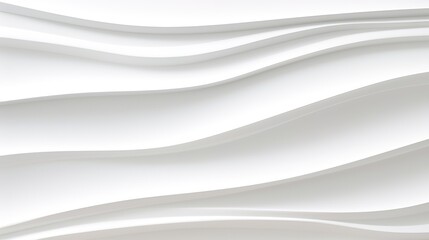 Obraz premium Abstract white background with flowing lines.