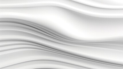 Abstract white background with smooth curves.
