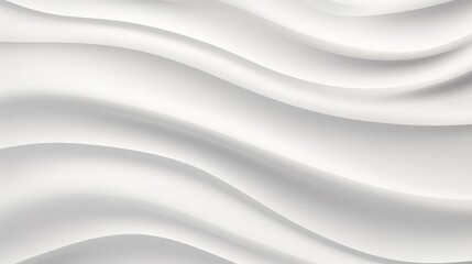 Abstract white background with soft curved lines.