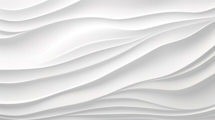 Abstract white background with wavy lines.