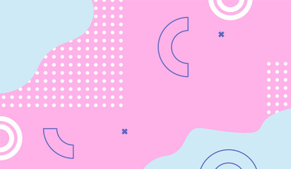 Abstract geometric background vector template