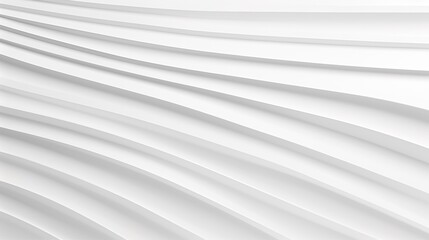 Fototapeta premium Abstract white curved lines background.