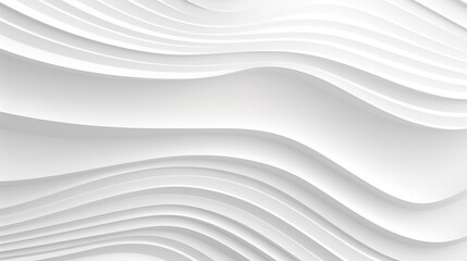 Obraz premium Abstract white curved lines background.