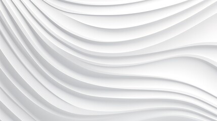 Obraz premium Abstract white curved lines background.