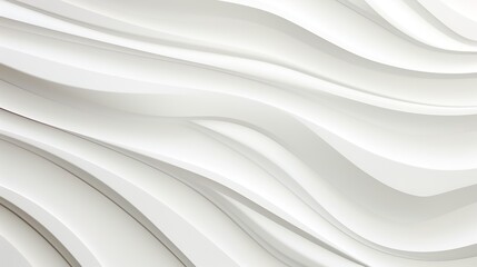 Obraz premium Abstract white curved lines background.
