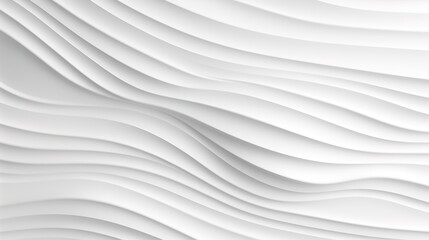 Abstract white curved lines background.