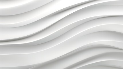 Abstract white curved lines background.
