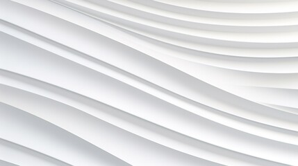 Obraz premium Abstract white curved lines background.