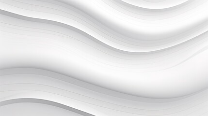 Abstract white curved lines background.