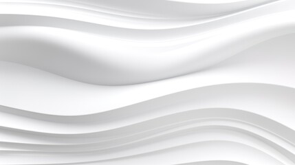 Abstract white curved lines background.