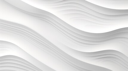 Obraz premium Abstract white curved lines background for design.