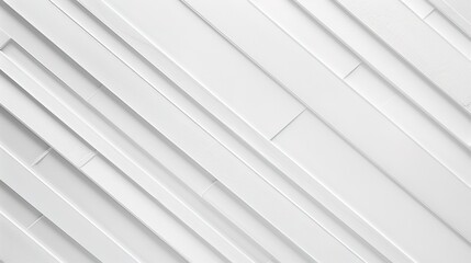 Obraz premium Abstract white diagonal panel pattern.