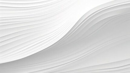 Abstract white flowing lines background.