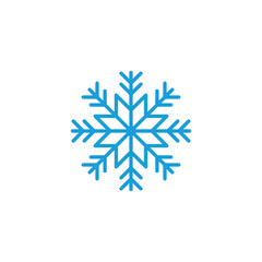 Snow icon vector. snowflake icon vector